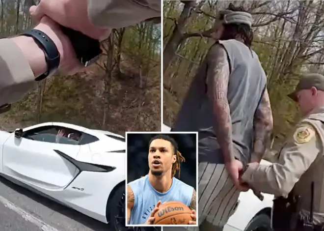 Moment NBA star Brandon Clarke is caught with lethal ‘gas station heroin’ — before being found dead in California