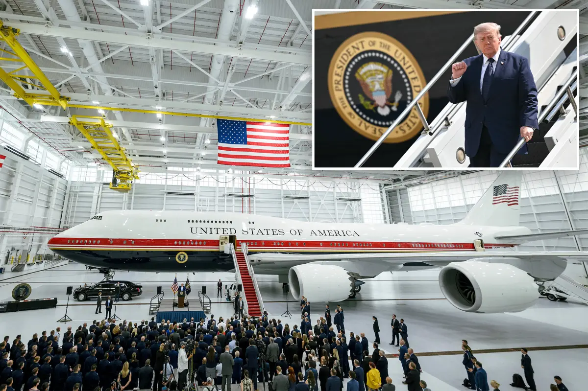 Trump says new Qatar-donated Air Force One to go out of service to ‘max out’ defenses