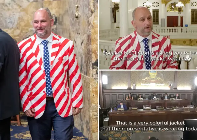Pennsylvania state Rep. Eric Davanzo says he was kicked off House floor over ‘patriotic’ suit ahead of America 250
