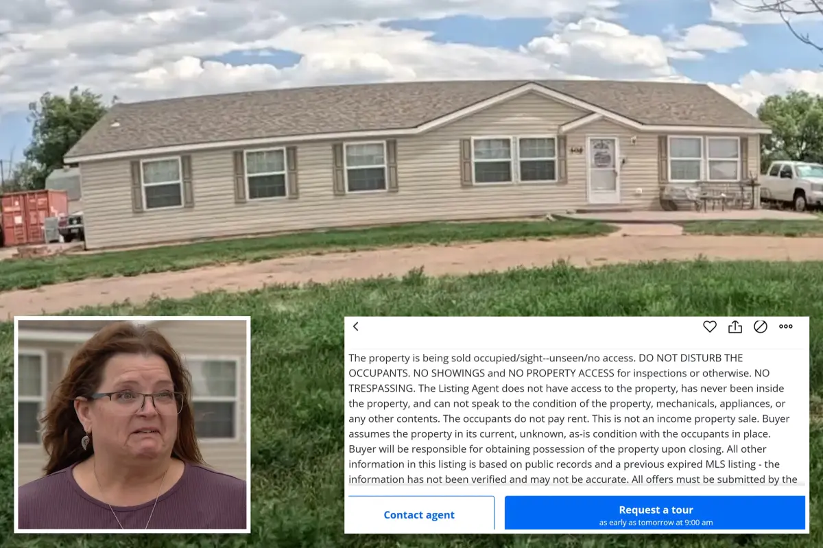 Viral Colorado home listing warns buyers they must remove the ‘occupant’ living inside