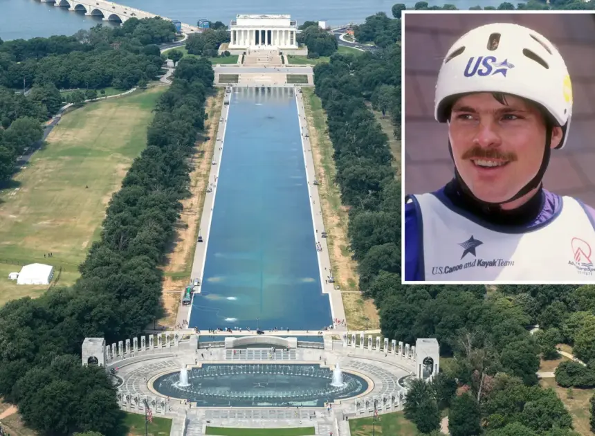 American Olympic canoeist indicted for alleged vandalism of Lincoln Memorial Reflecting Pool