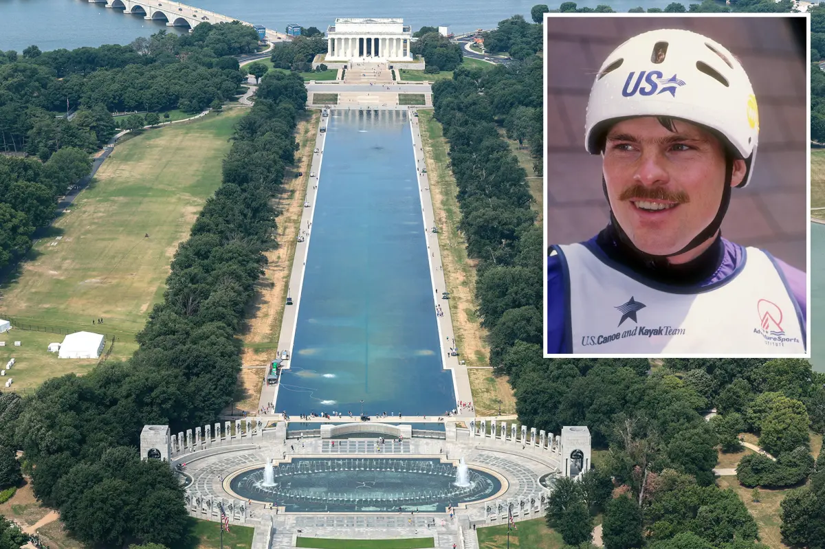 American Olympic canoeist indicted for alleged vandalism of Lincoln Memorial Reflecting Pool