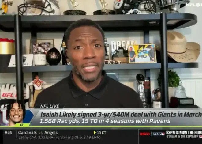 Ryan Clark learned of his ESPN layoff during ‘NFL Live’ appearance in awkward moment