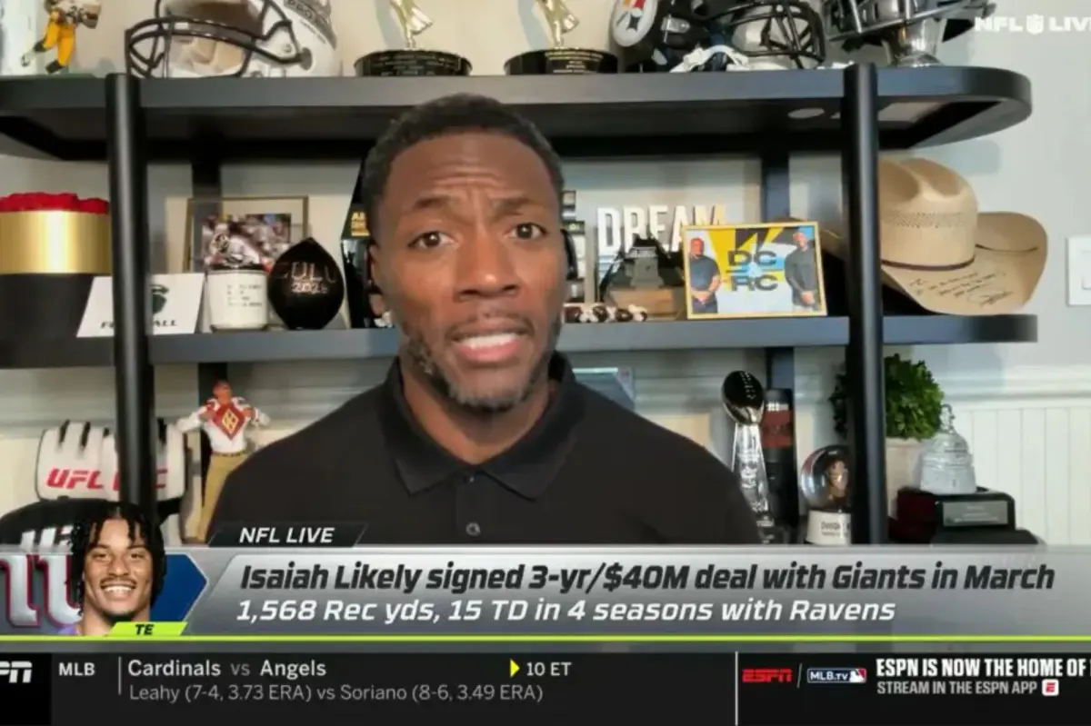 Ryan Clark learned of his ESPN layoff during ‘NFL Live’ appearance in awkward moment