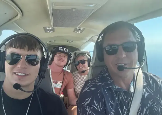 Father and son killed when their plane crashes on way home from a Cardinals game