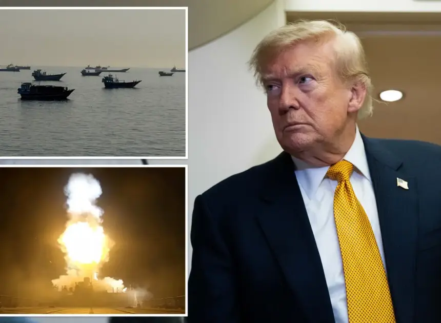 Trump says Strait of Hormuz is open despite Iran’s ship attacks — after US hits 140 targets