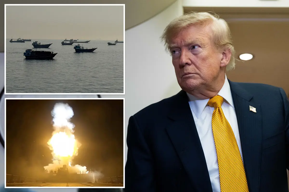 Trump says Strait of Hormuz is open despite Iran’s ship attacks — after US hits 140 targets