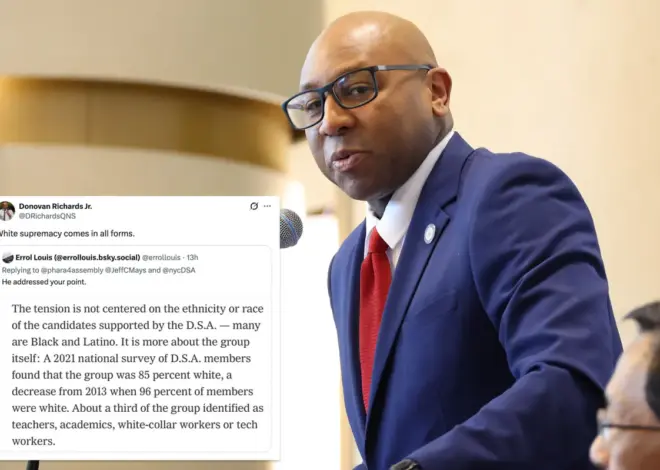 Black NYC politician slams DSA as white supremacists as growing Dem feud spills onto social media