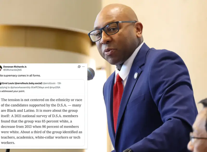 Black NYC politician slams DSA as white supremacists as growing Dem feud spills onto social media