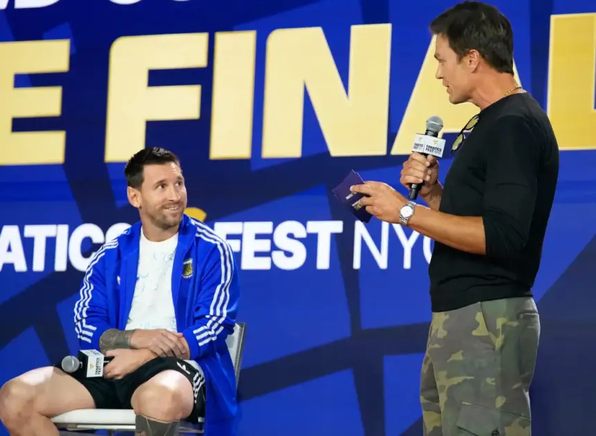 Lionel Messi explains baby photo with Lamine Yamal