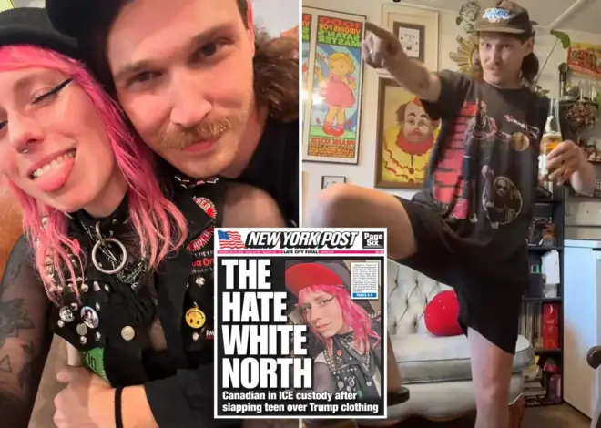 Hate-filled husband of Canadian accused of smacking pro-Trump teen at Jersey Shore tries to dismiss it as ‘nothingburger’