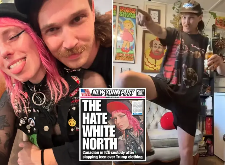 Hate-filled husband of Canadian accused of smacking pro-Trump teen at Jersey Shore tries to dismiss it as ‘nothingburger’