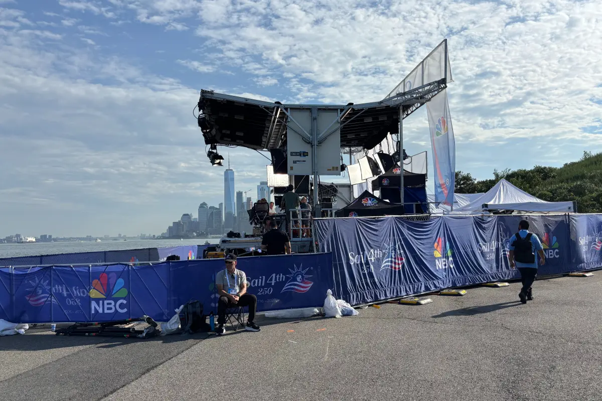 NYC flash storm causes ‘significant’ damage to Governors Island viewing site for Sail4th 250, shuttering $200 Premier Access