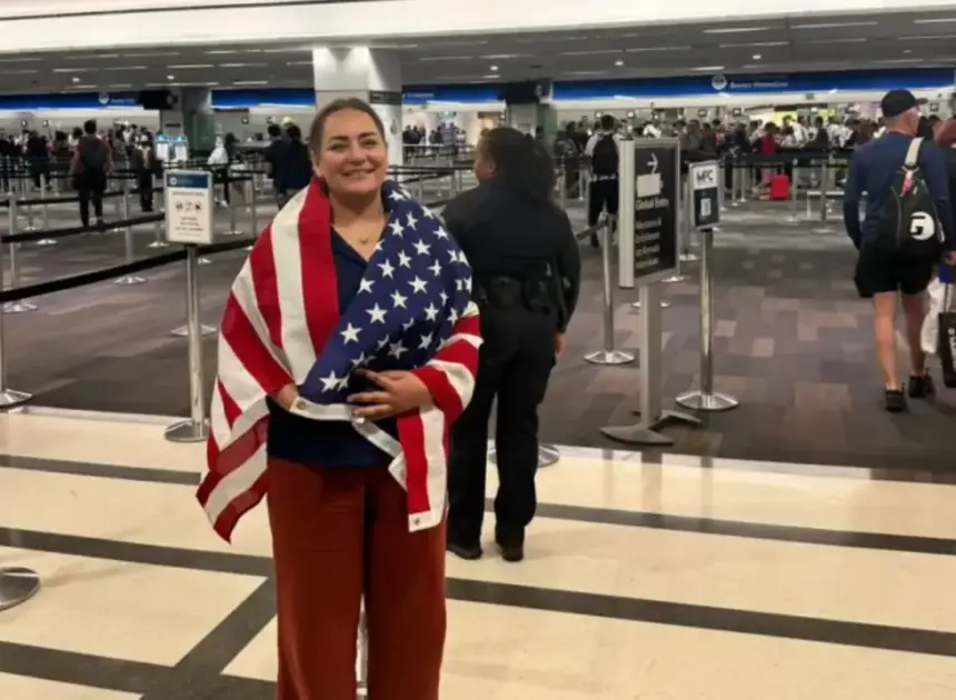 American woman Dena Karari arrives back in US after being wrongfully detained by Iran for 566 days on spying charges