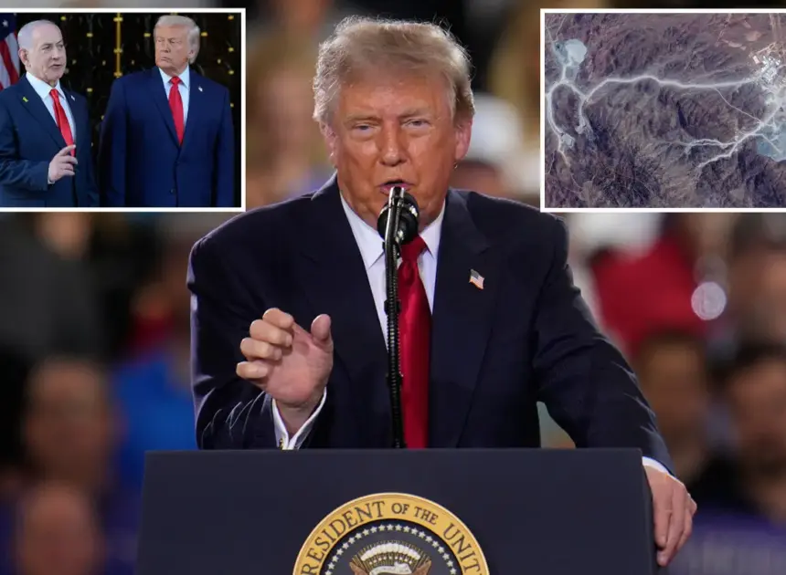 Trump rebukes Netanyahu ahead of Oval Office meeting, says ‘I know exactly what’s going on’ at Pickaxe Mountain nuke site
