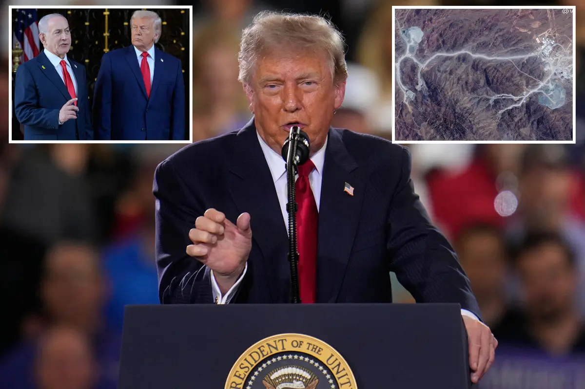 Trump rebukes Netanyahu ahead of Oval Office meeting, says ‘I know exactly what’s going on’ at Pickaxe Mountain nuke site