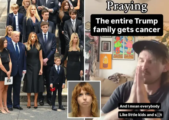 Husband of lefty Canadian who slapped pro-Trump teen wished cancer on prez’s family — even ‘little kids’