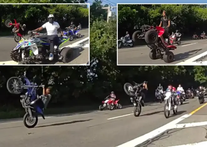 ATV street takeover throws Long Island into chaos, with boneheaded stunts and police chases