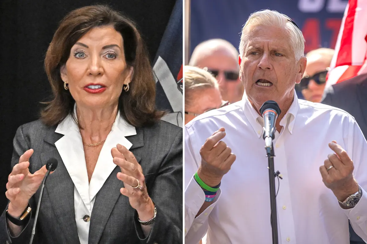 Exclusive | NY GOP governor candidate Bruce Blakeman trails Hochul by just 4 points in shocking new poll