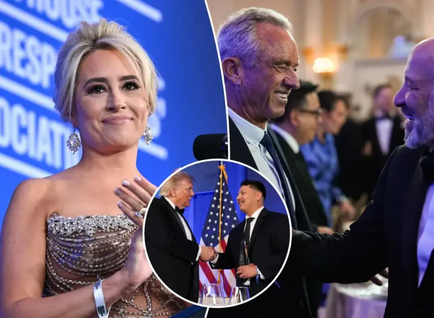 Trump plays comedian-in-chief at rescheduled WHCA dinner: photos