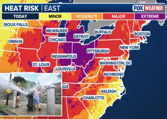 Heatwave hits NYC as 100 degree weather expected for the first time in over a decade
