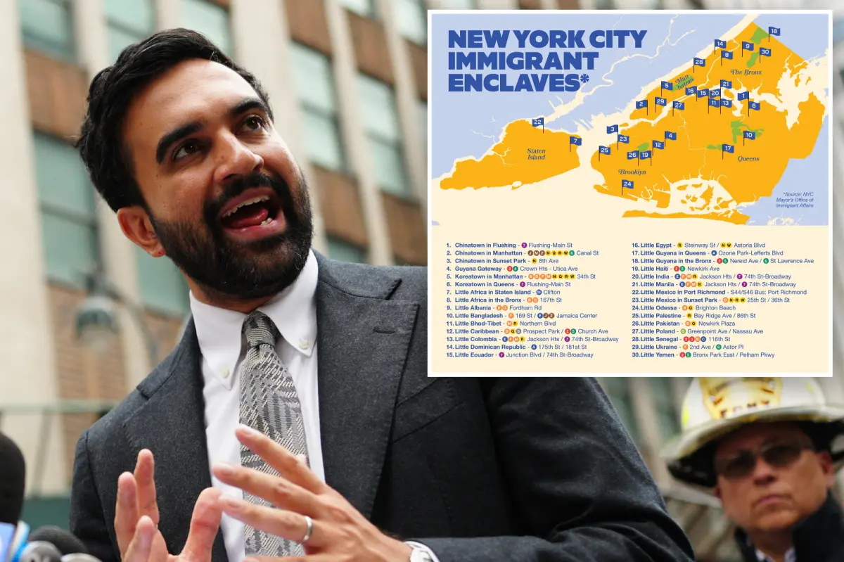 Zohran Mamdani defends controversial NYC immigrant map, says Little Italy will soon be recognized  by admin