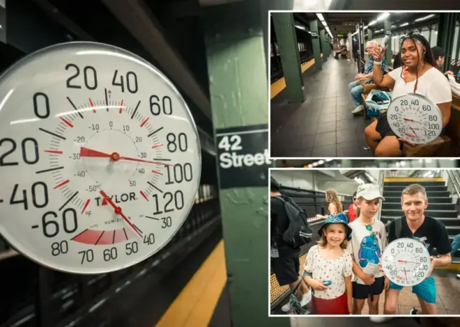 We recorded the temps of NYC subway stations during 100-degree heatwave — the results blew our minds: ‘Dante’s Inferno’