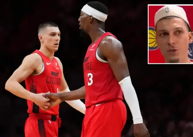 What Tyler Herro said about Heat right before news of fight with ex-teammate Bam Adebayo broke