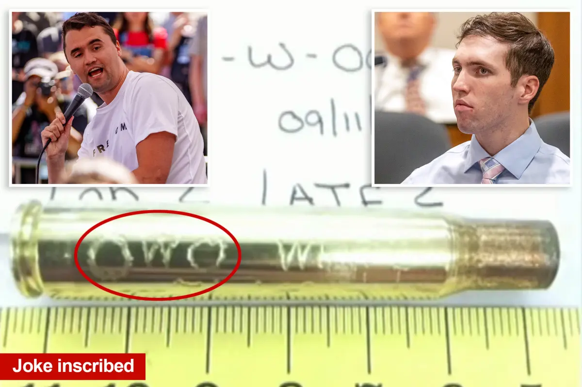 Prosecutors reveal trans sex joke engraved in ammo that allegedly killed Charlie Kirk
