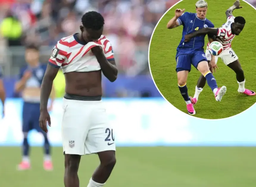 USMNT’s Folarin Balogun handed controversial red card with massive World Cup repercussions