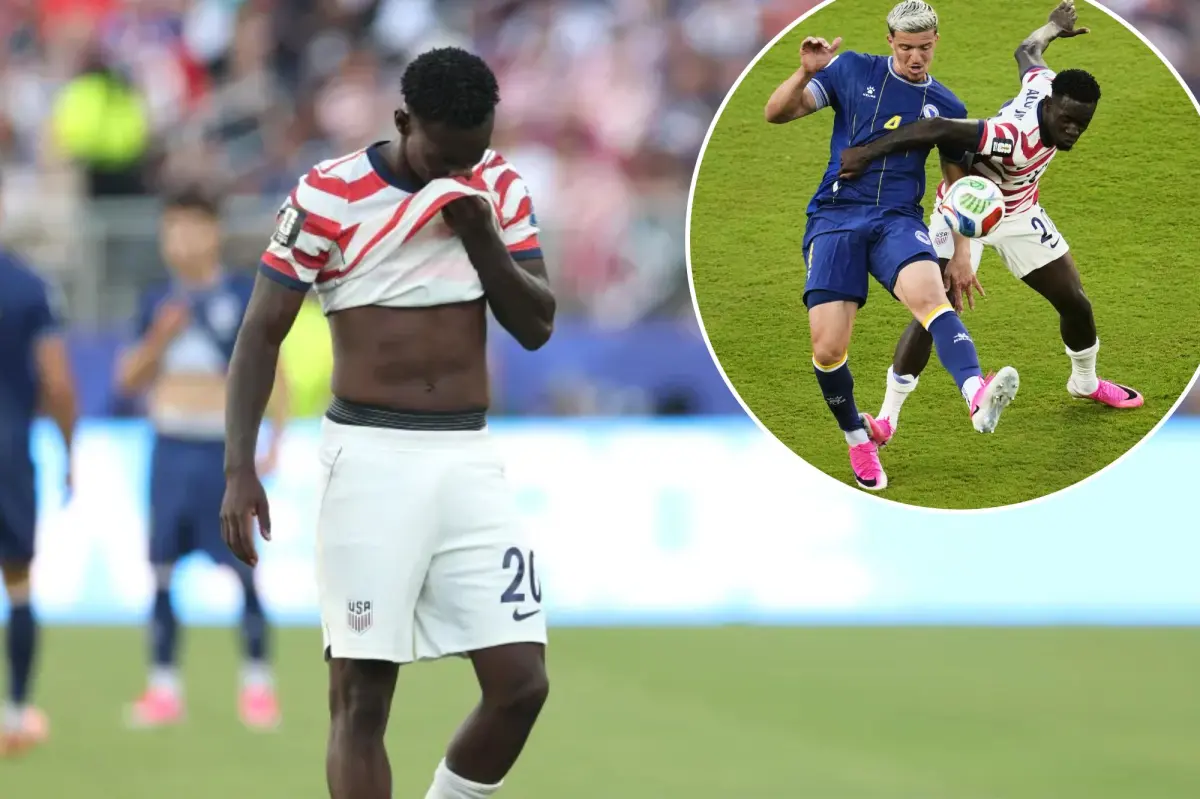 USMNT’s Folarin Balogun handed controversial red card with massive World Cup repercussions