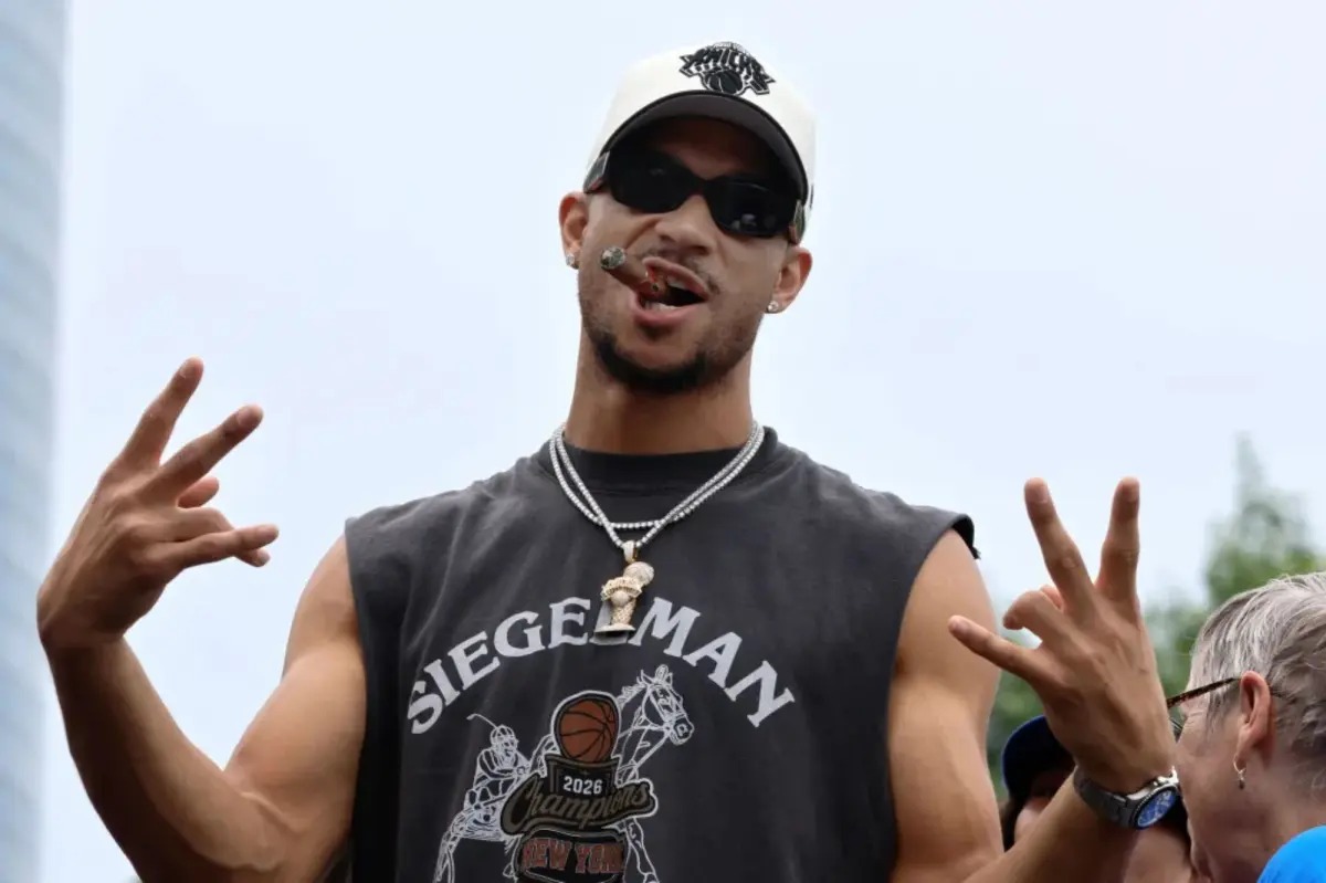 Josh Hart’s five words say it all after Celtics stunningly trade Jaylen Brown to 76ers
