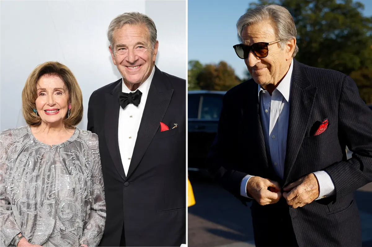 Nancy Pelosi’s husband Paul charged with hit-and-run in Napa County