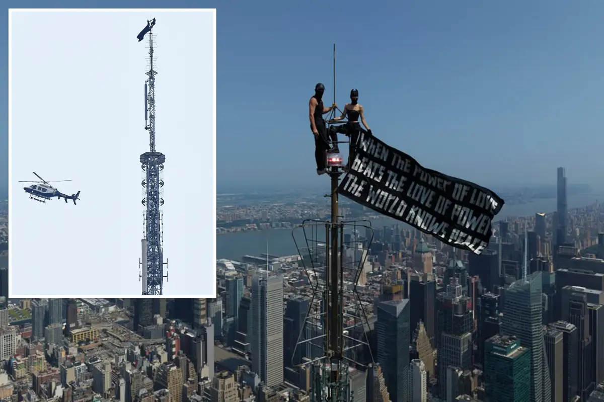 Hilarious air traffic control audio reveals NYPD pilot’s reaction to daredevils’ Empire State Building stunt: ‘Two geniuses’