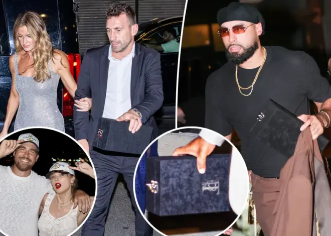 Exclusive | Taylor Swift and Travis Kelce gift rehearsal dinner guests diamond-encrusted keepsake