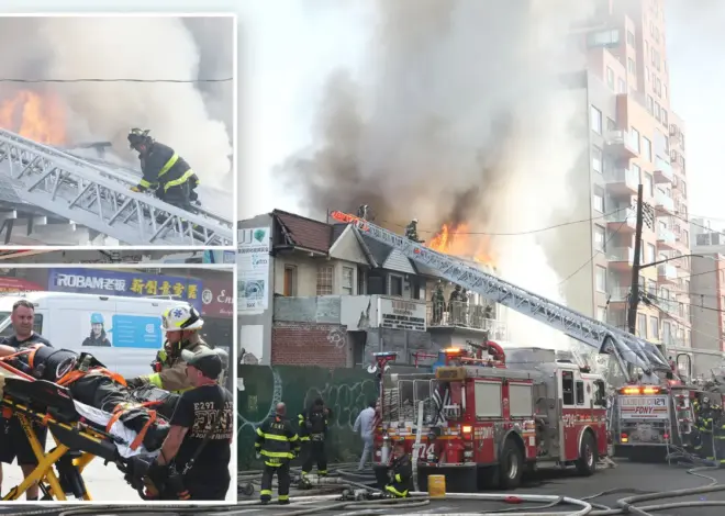 Massive fire ravages NYC home, injuring 21 and leaving 78-year-old woman in critical condition