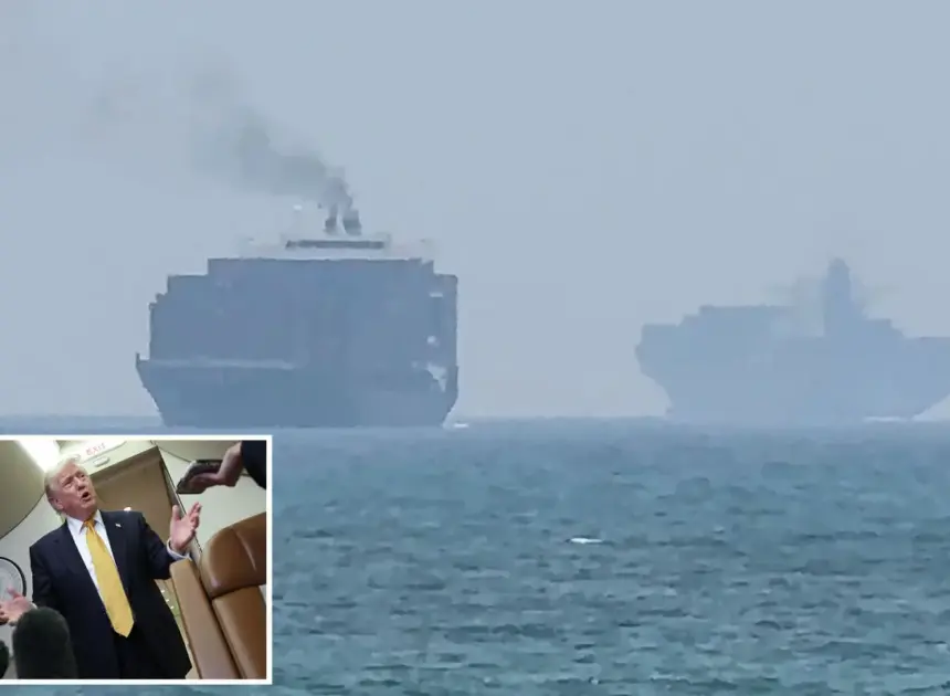Trump predicts US will become ‘guardian angel’ of Strait of Hormuz passage: ‘We’re taking over’