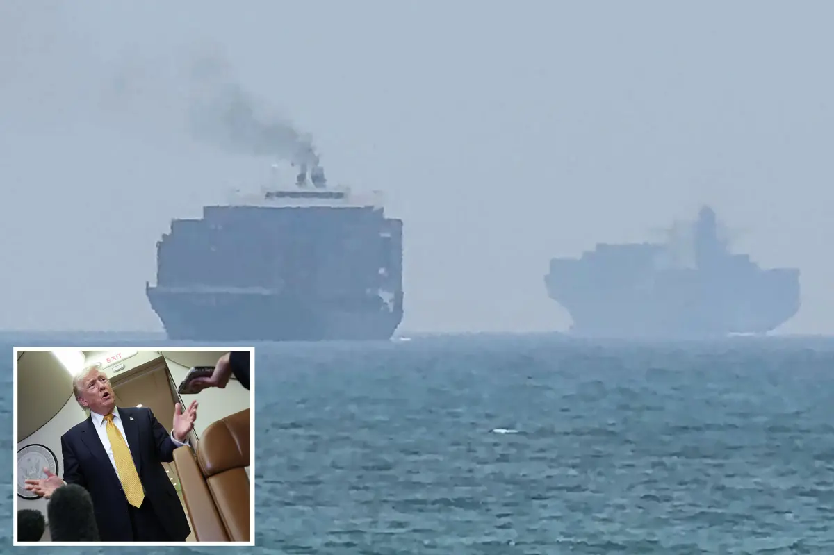 Trump predicts US will become ‘guardian angel’ of Strait of Hormuz passage: ‘We’re taking over’
