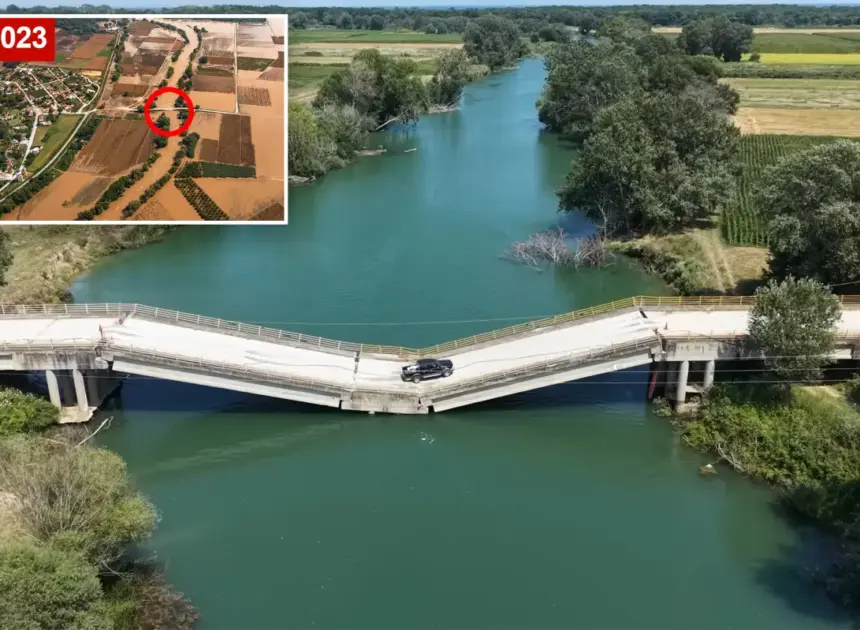 Drivers keep using buckling storm-damaged bridge — because it’s faster than detour