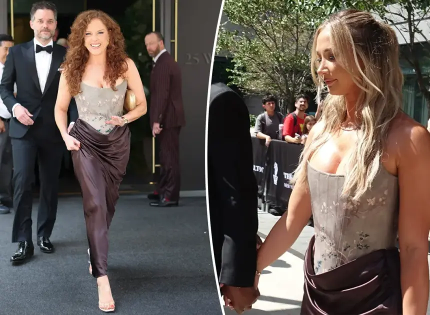 Abigail Anderson accidentally twins with another guest at Taylor Swift and Travis Kelce’s wedding