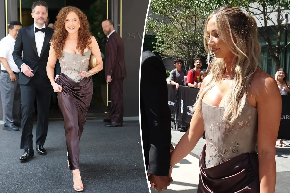 Abigail Anderson accidentally twins with another guest at Taylor Swift and Travis Kelce’s wedding