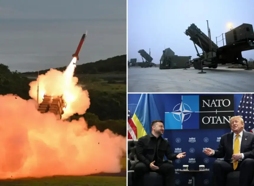 Trump says he’ll give Ukraine the right to make Patriot missiles