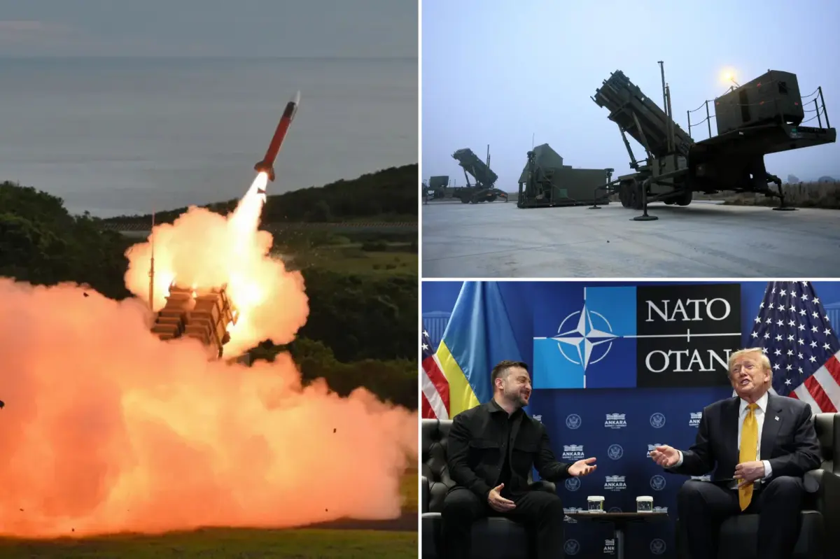 Trump says he’ll give Ukraine the right to make Patriot missiles