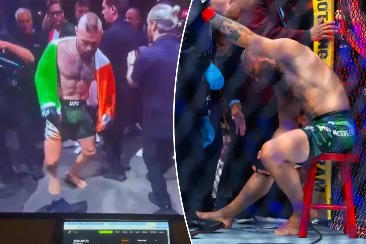 Conor McGregor slams ‘nonsense’ injury theories after viral pre-fight video