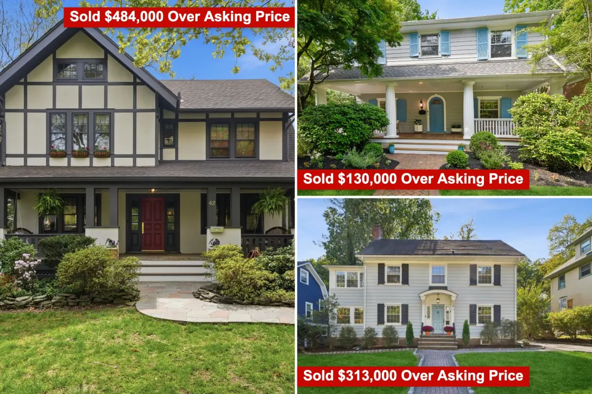 Exclusive | NJ’s suburbs are in a full-blown bidding war frenzy — with houses going 33% above asking