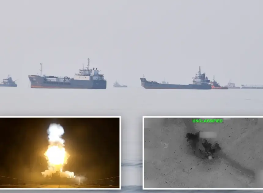 Iran fires at two ships on the Strait of Hormuz as traffic sinks to lowest in 5 weeks