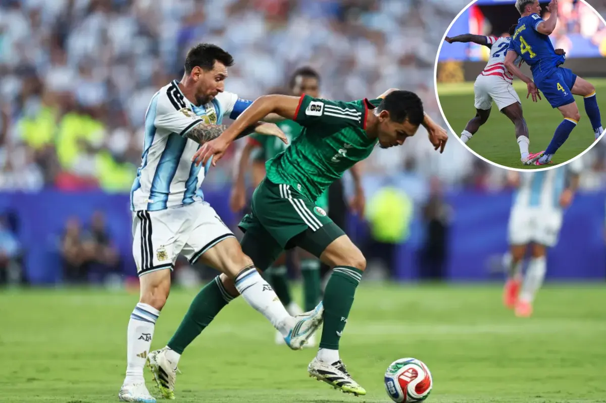 Lionel Messi had similar play as USMNT star Folarin Balogun — but didn’t earn red card as controversy brews