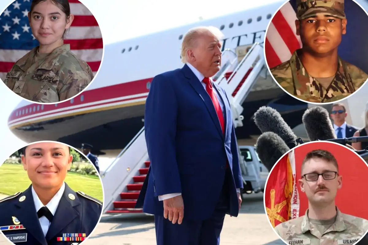 Trump attends dignified transfer of 4 US troops killed in Iran war: ‘One of the hardest things to do’
