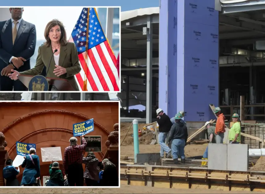 Hochul backed NY data-center ban to satisfy DSA, other far-left Dems during re-election bid: critics