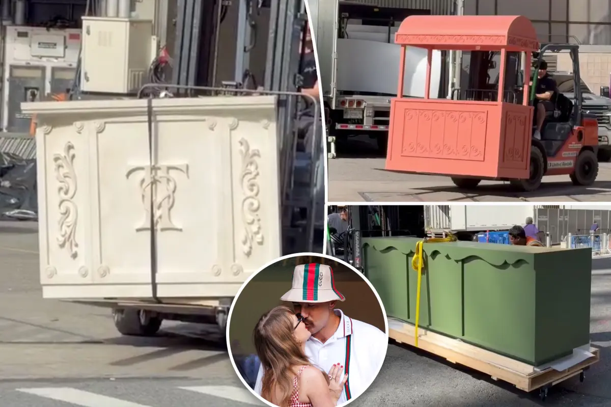 Exclusive | Taylor Swift, Travis Kelce’s lavish wedding decor unveiled — including custom monogrammed pieces